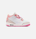 Air Jordan 3 Retro Spring Flowers | Grade School Lifestyle Shoe | Pearl Pink/Pink Bloom/Pink Glaze/Hyper Crimson