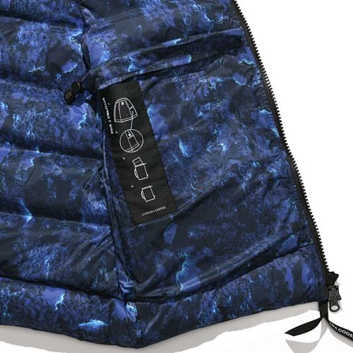 Canada Goose Cypress Navy Camo Down Vest