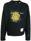 Maison MIHARA YASUHIRO Smiley Face long-sleeve sweater