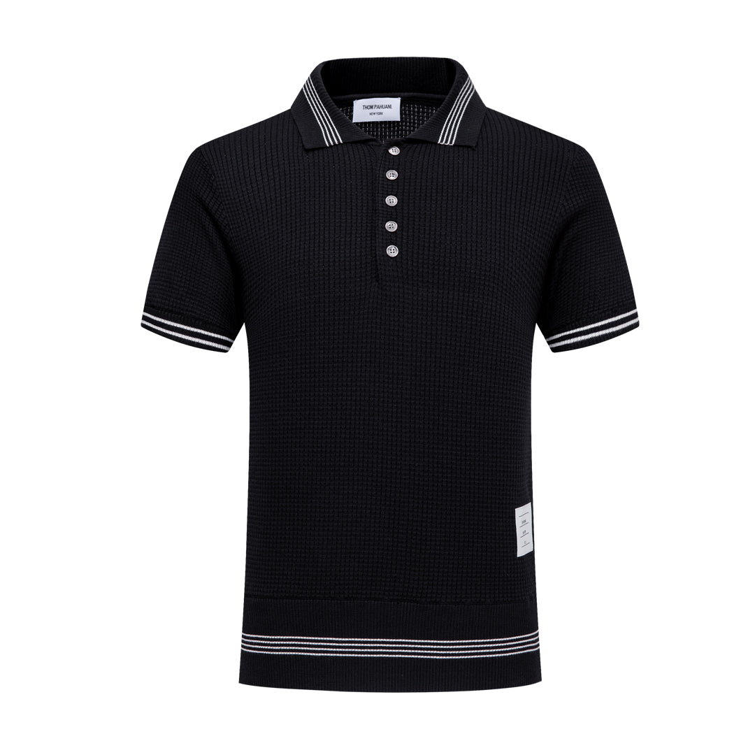 Classic Four-Bar Wool T-Shirt - 100% Cotton Made in Japan | Thom Browne