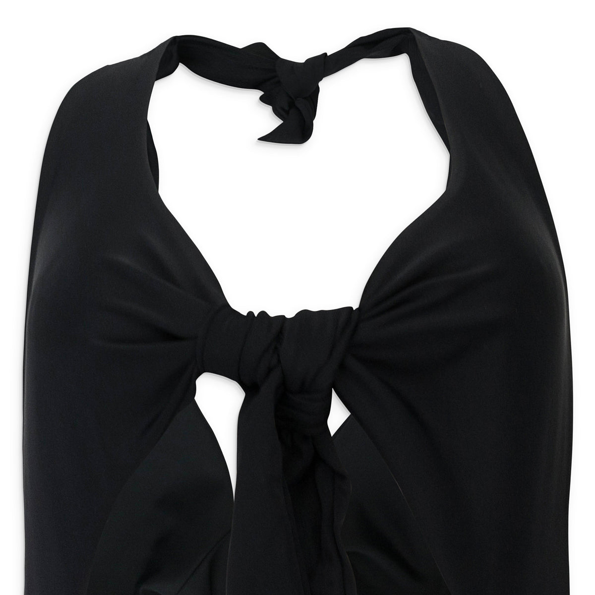 VORTEX BLACK ONE-PIECE SWIMSUIT