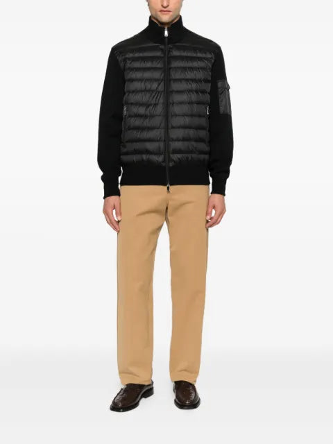 Paul & Shark quilted wool-panel jacket