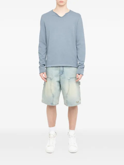 Zadig&Voltaire buttoned V-neck T-shirt