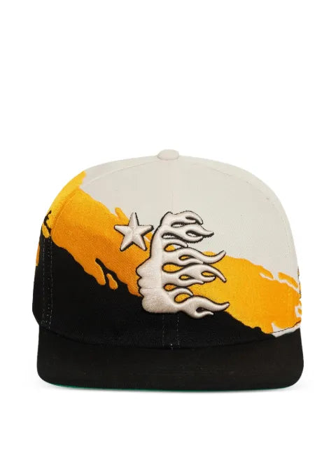 HELLSTAR painting-print baseball cap