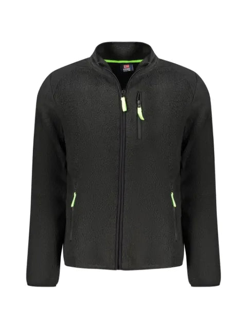 NORWAY 1963 fleece-texture zip-up jacket