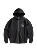 Anti Social Social Club rhinestone-embellished zip-up hoodie