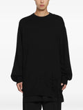 Yohji Yamamoto round-neck sweater
