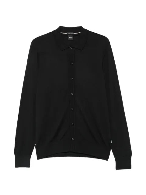 BOSS buttoned wool cardigan
