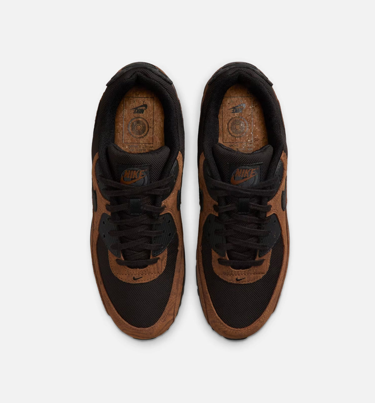 Nike Air Max 90 Premium Men's Shoe – Light British Tan/Velvet Brown/Black