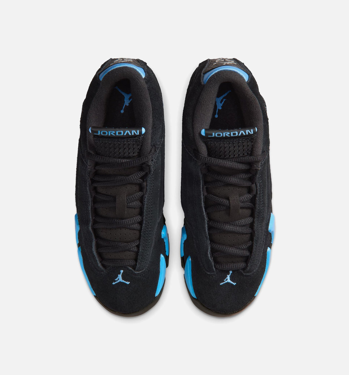 Air Jordan 14 Retro Black University Blue Grade School – Black/White/University Blue
