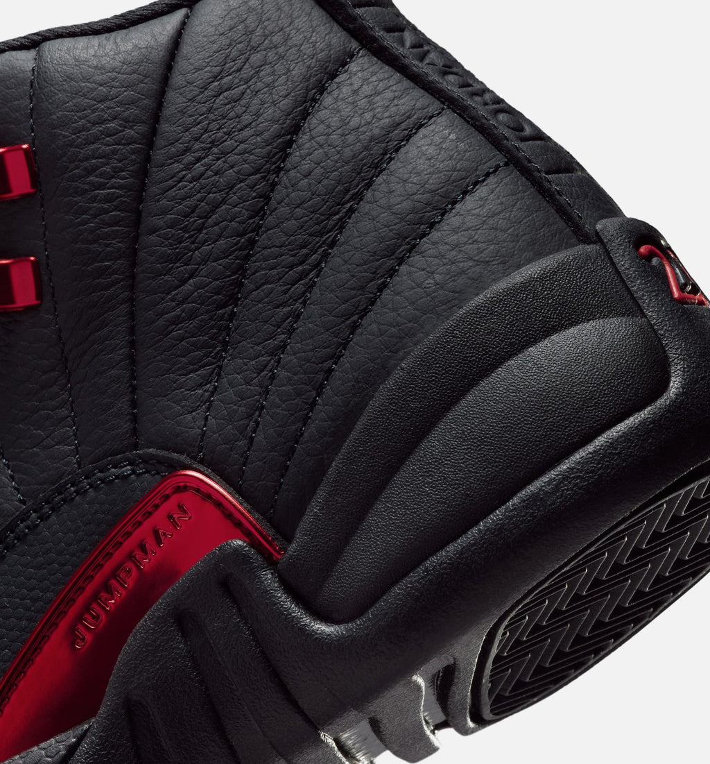 Air Jordan 12 Retro "Bloodline" Big Kids' Shoe – Black/Varsity Red