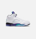 Air Jordan 5 Retro Grape – Men's Lifestyle Shoe | White/New Emerald/Grape Ice/Black