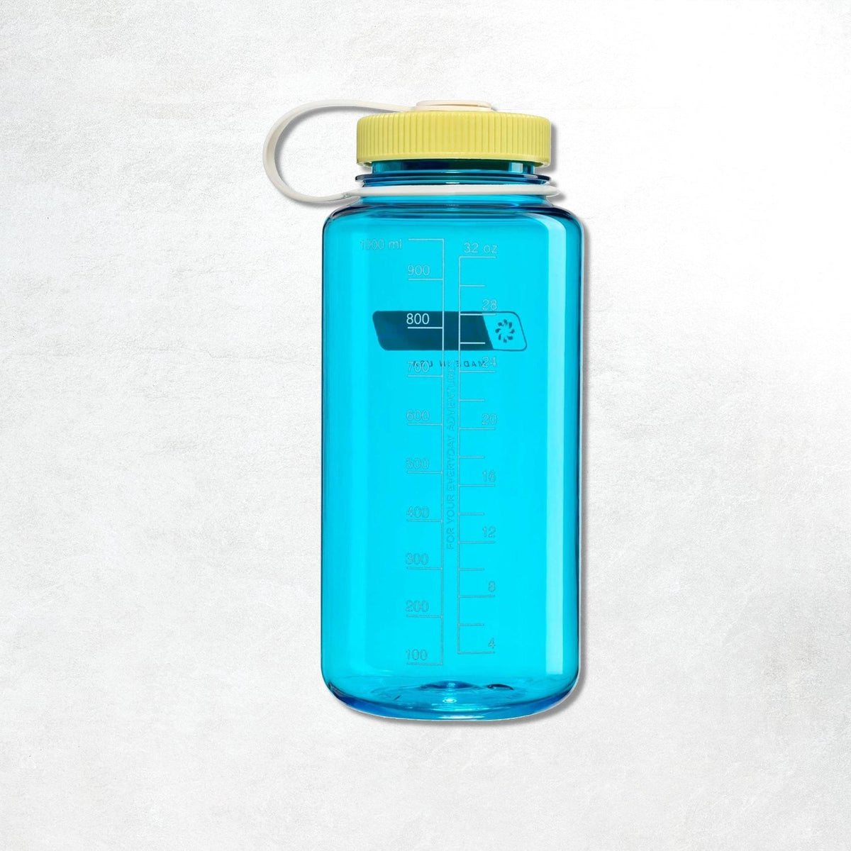 Nalgene 0.5L Narrow Mouth Tritan Sustain Water Bottle: Blue Atoll/ Endive
