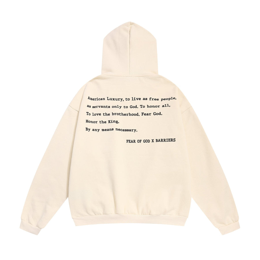 Fear of God Barriers Graphic Pullover Hoodie