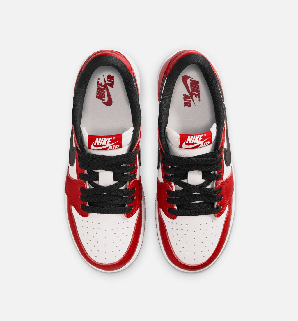 Air Jordan 1 Retro Low OG Chicago Youth Sneakers - Varsity Red/Black/Summit White