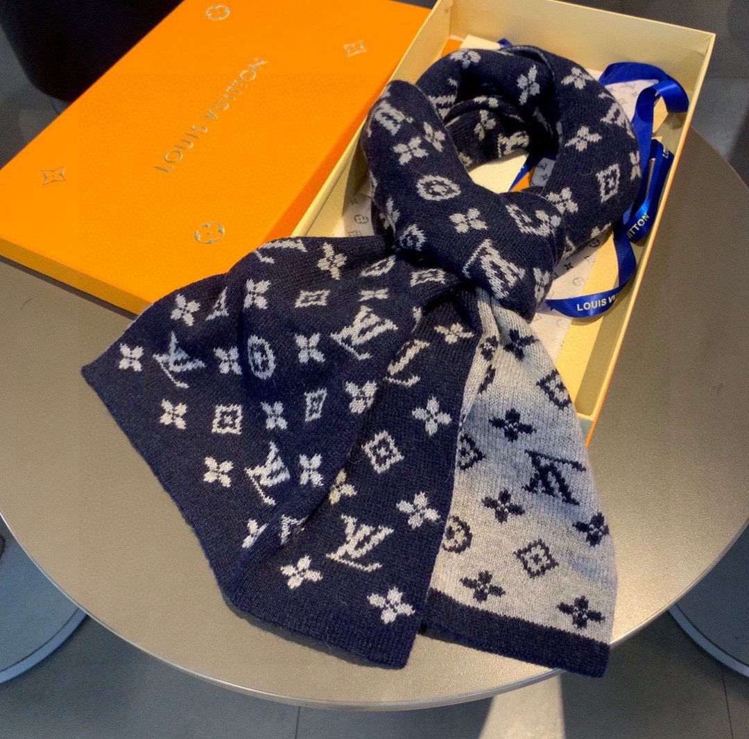 Louis Vuitton Reversible Monogram Scarf