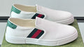 Gucci Striped Slip-On Shoes